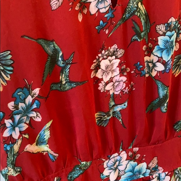 Red Spring Dress - Picture 5 of 6